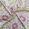 Ivory-Green-Multi Poly Floral Printed Crinkle Yoryu Chiffon Woven Fabric By the Yard